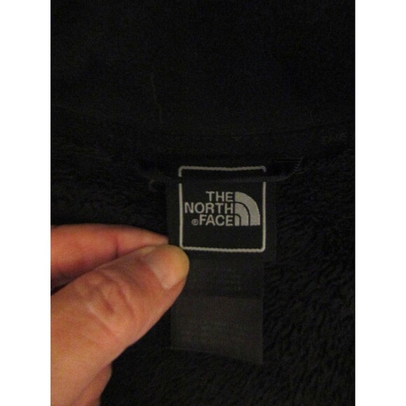 The North Face Black Fuzzy Fleece Osito Jacket Full Zip Womens Size SP - Picture 9 of 9
